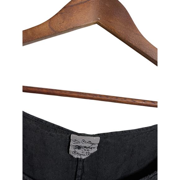 La Bottega di Brunella 100% Linen Relaxed Lagenlook Top Womans Large - Picture 5 of 7